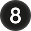 8 Ball logo